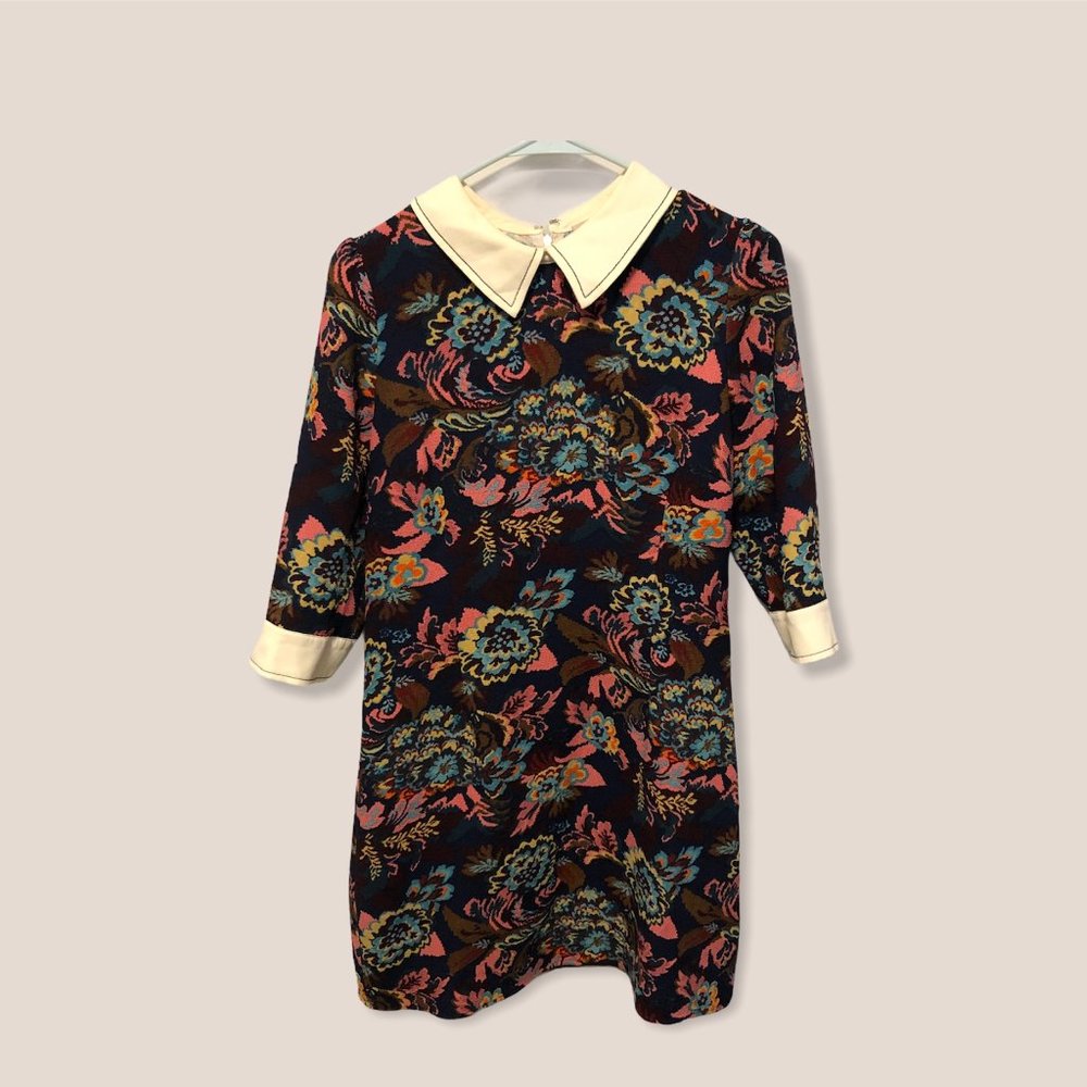 Miss Patina London Vintage Inspired Collared Dress